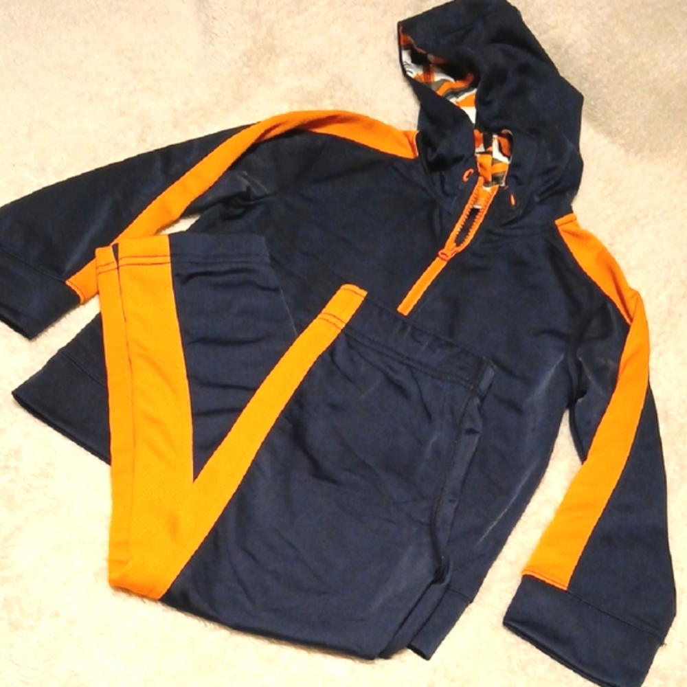 Quilted Sporty Jacket & Sweatshirt Set